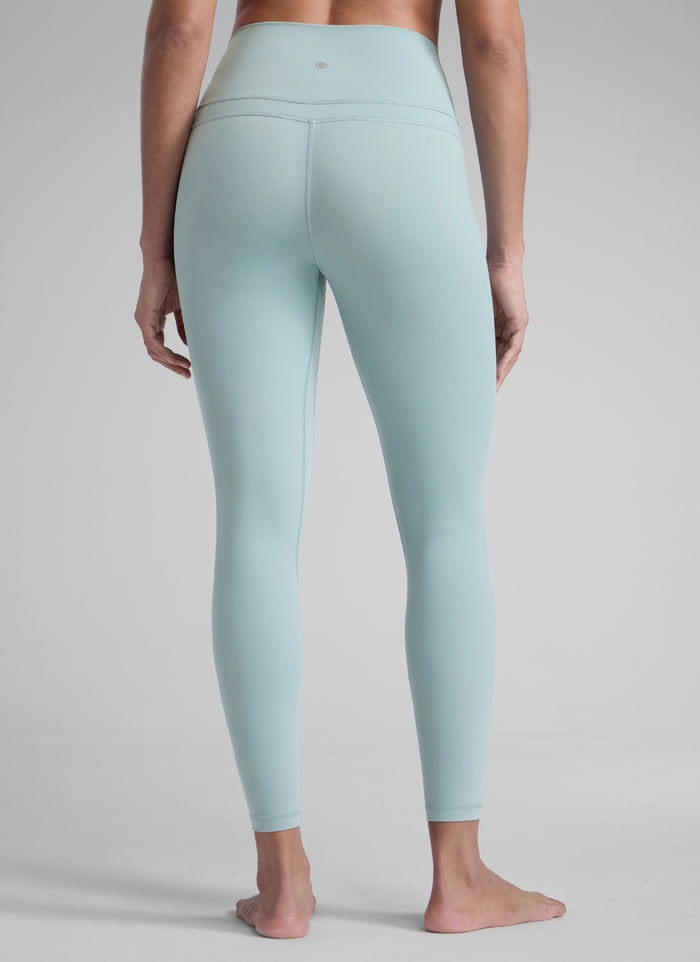 CRZ YOGA Women's Yoga Train High Rise Nakedfeel Leggings 25" 7/8 Pants Light grayish blue