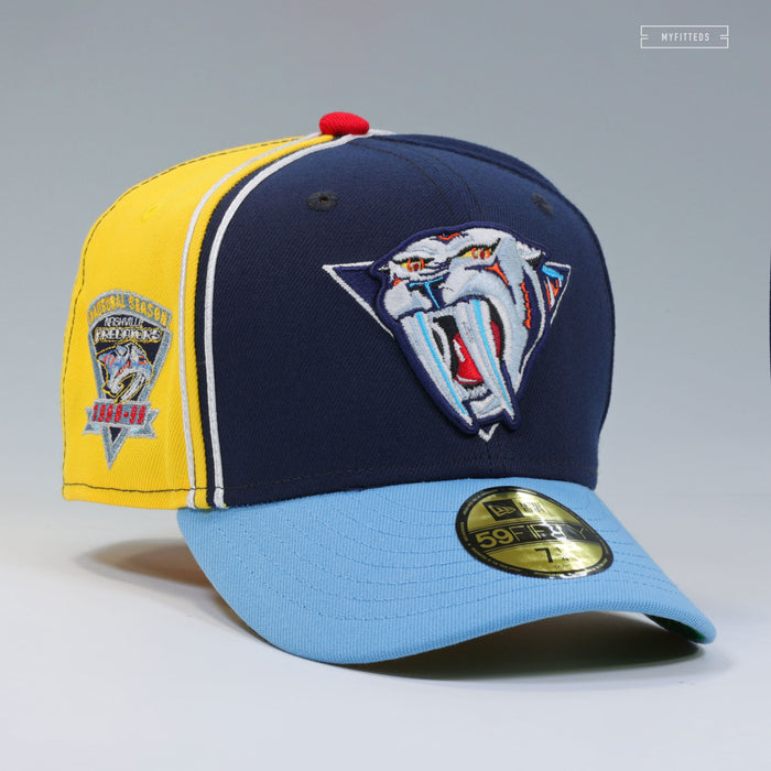 NASHVILLE PREDATORS REVERSE RETRO INAUGURAL SEASON & 5 FANGTASTIC YEARS NEW ERA CAP