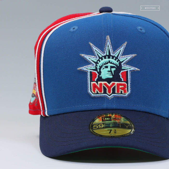 NEW YORK RANGERS LADY LIBERTY 1994 STANLEY CUP CHAMPIONSHIP REVERSE RETRO NEW ERA CAP