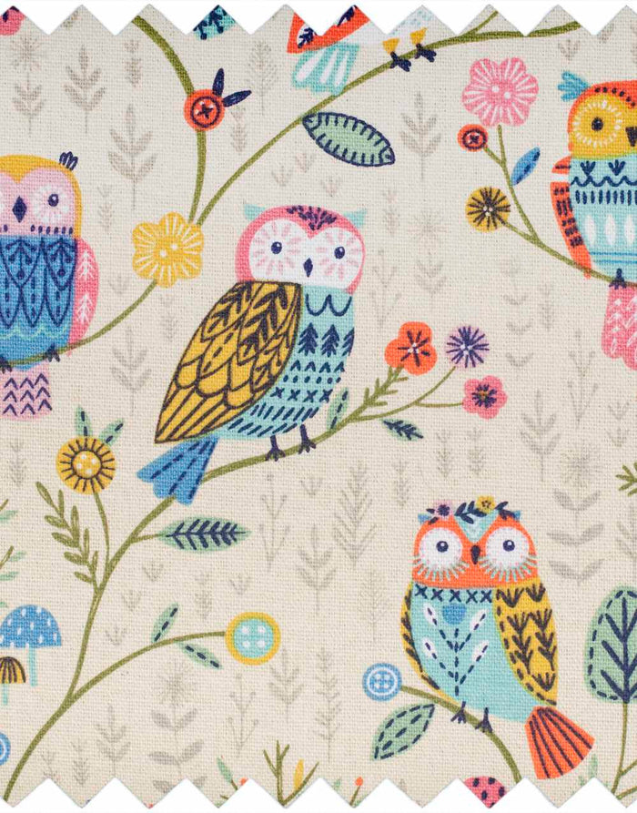 Owl Medium Sized Sewing Box