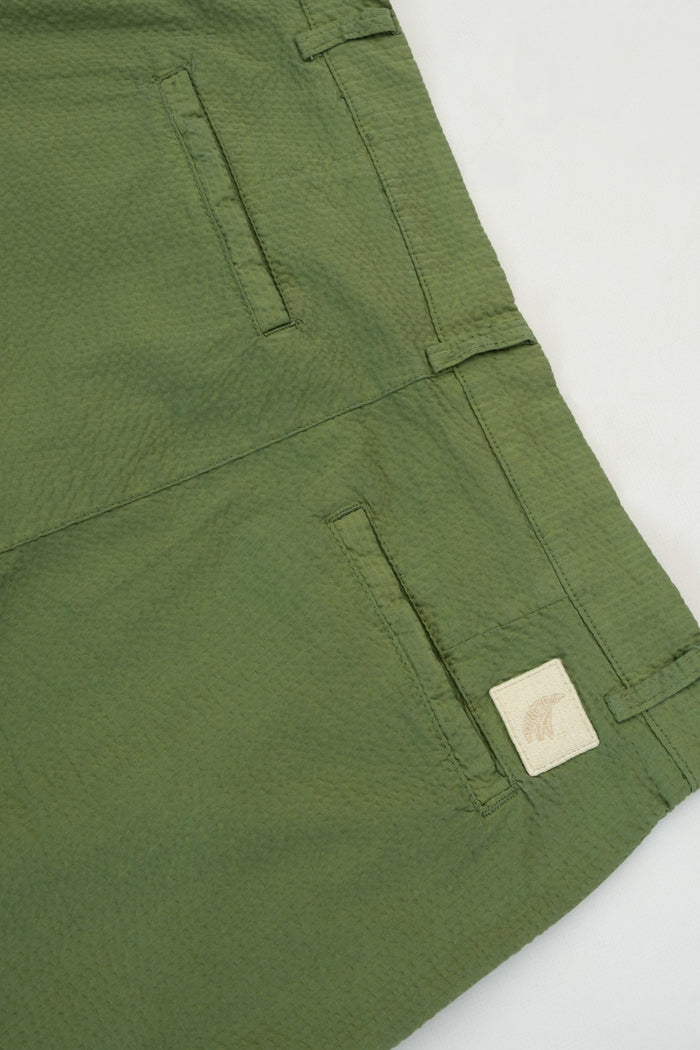 Pantalón Seersucker Verde - Polonio Uruguay