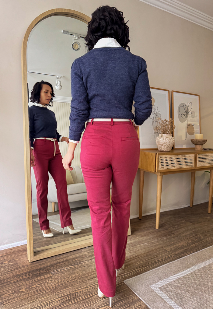 Pants Marcela Cherry