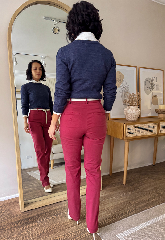 Pants Marcela Cherry