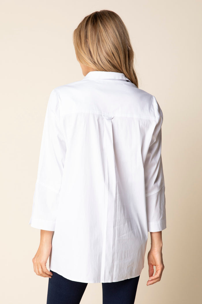 Perfect Travel Shirts Side Button Tunic - 15021