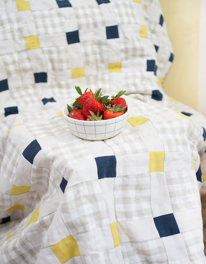 Picnic Square Quilt PDF Immediate Download Sewing Pattern, Matchy Matchy Sewing Club