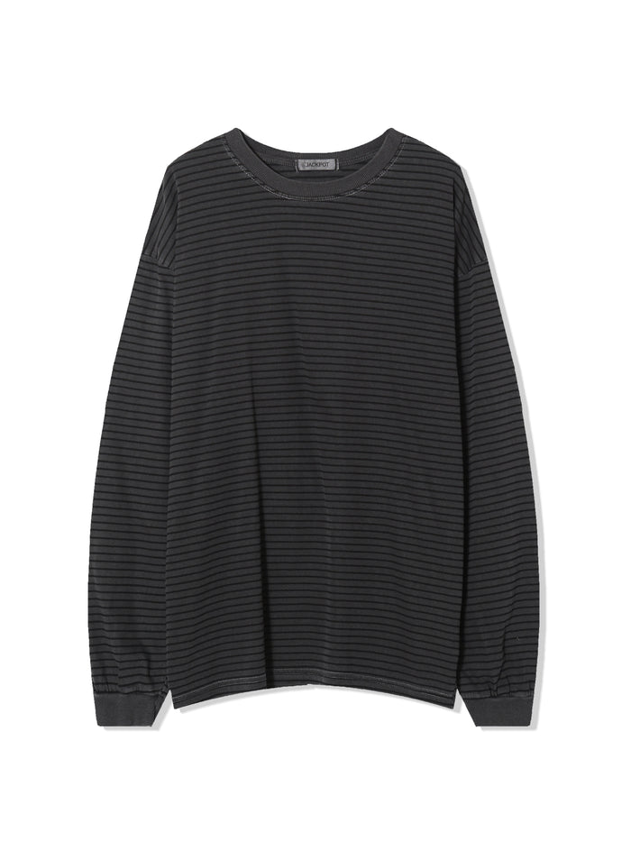 Pigment Stripe Long Sleeve Tee
