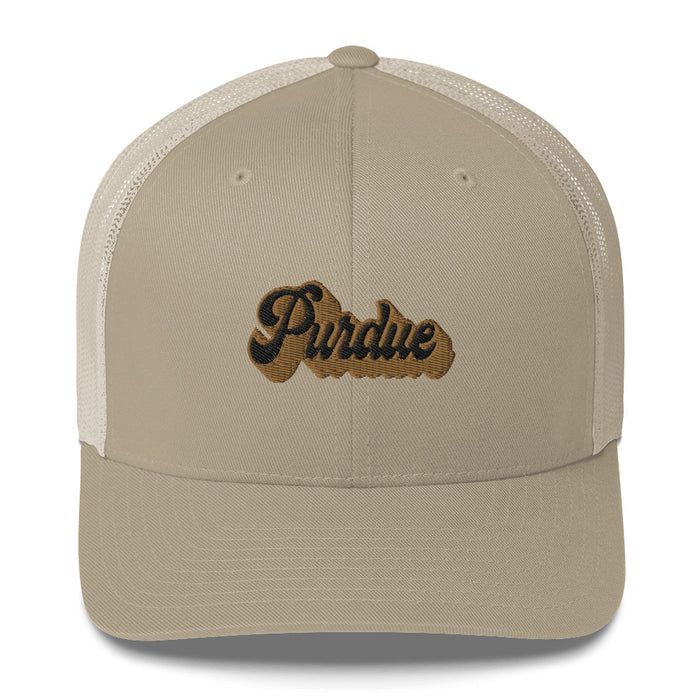 Purdue Shadow Trucker Hat