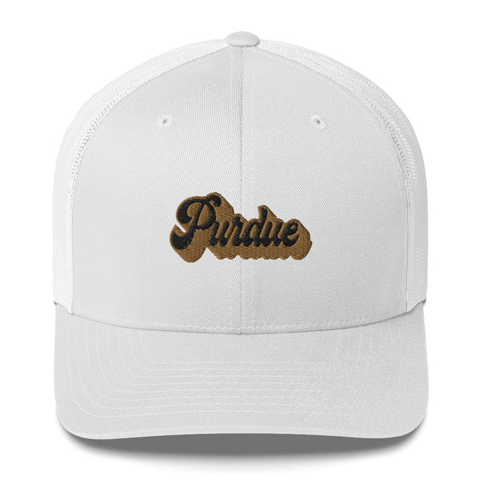 Purdue Shadow Trucker Hat