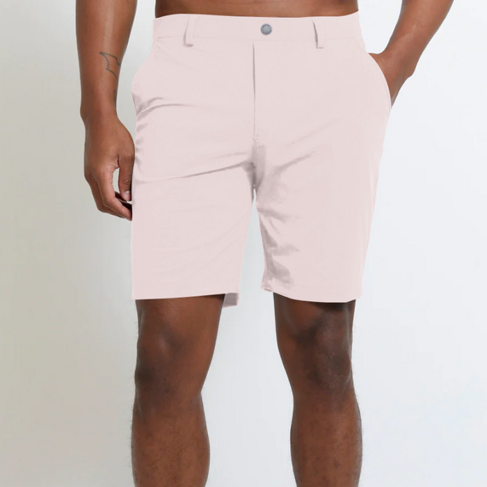Redvanly Men's Hanover Shorts (9") - Petal Pink