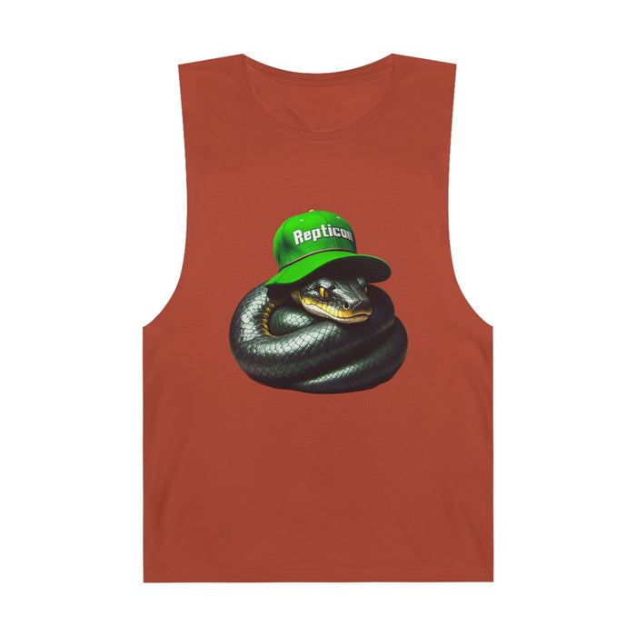 Repticon Men's Barnard Tank w/ Black Snake