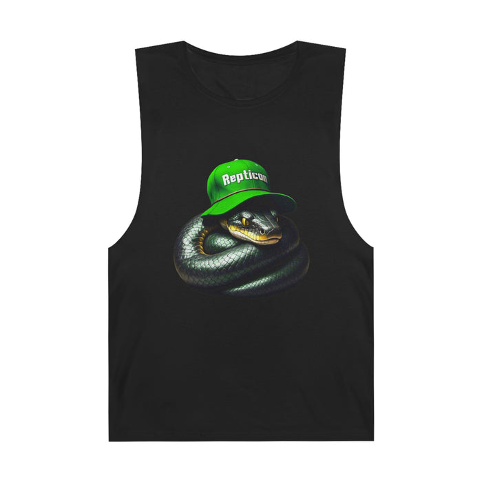 Repticon Men's Barnard Tank w/ Black Snake