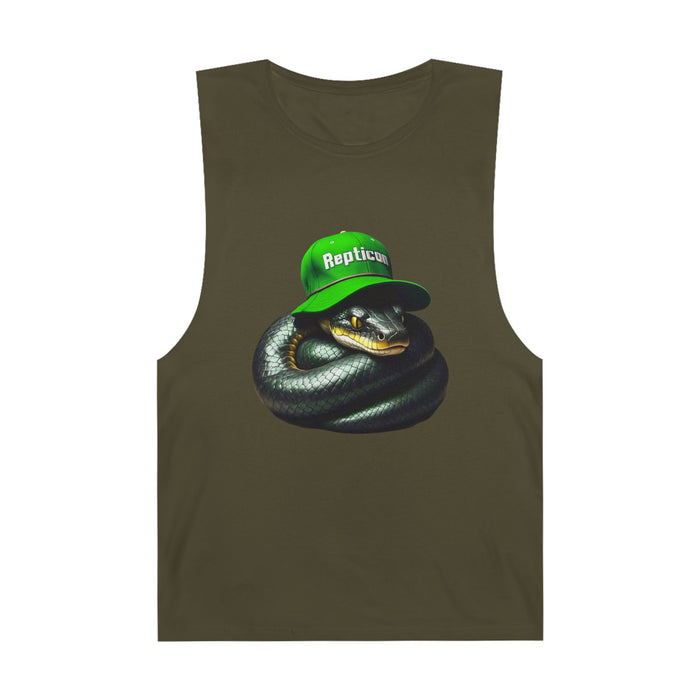 Repticon Men's Barnard Tank w/ Black Snake