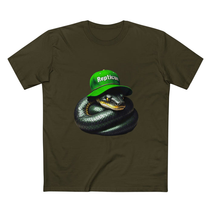 Repticon Men's Staple Tee w/ Black Snake