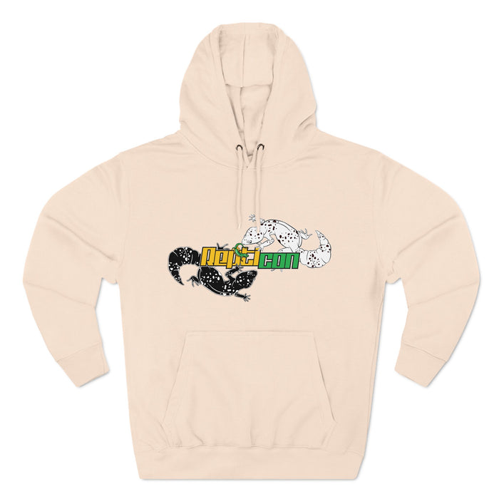 Repticon Men's Three-Panel Fleece Hoodie w/ Gecko