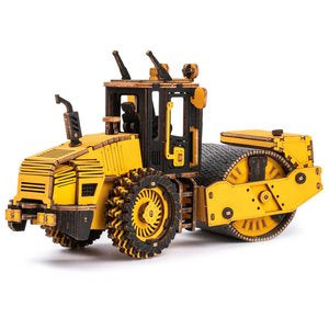 Road Roller 3D wooden puzzle