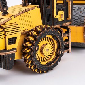Road Roller 3D wooden puzzle