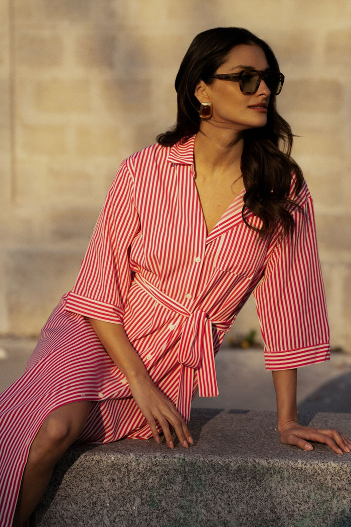 Robe Soline - Fuchsia