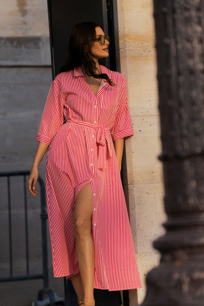 Robe Soline - Fuchsia
