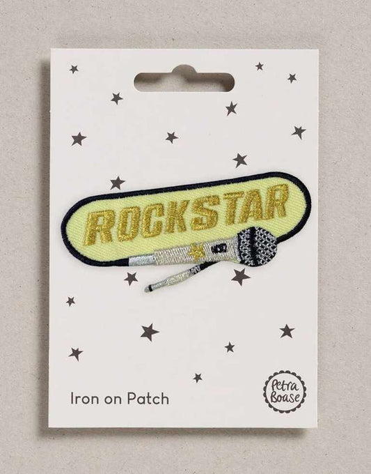 Rockstar Iron on Patch, Petra Boase