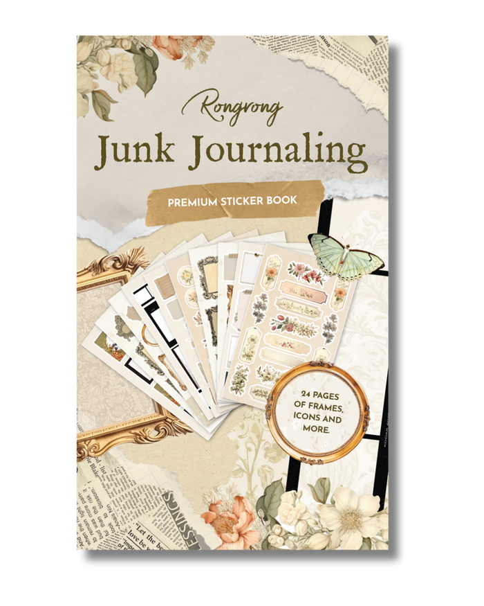 Rongrong | Junk Journaling Sticker Book