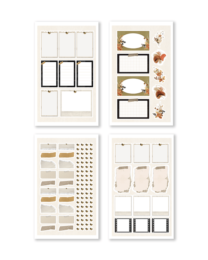 Rongrong | Junk Journaling Sticker Book