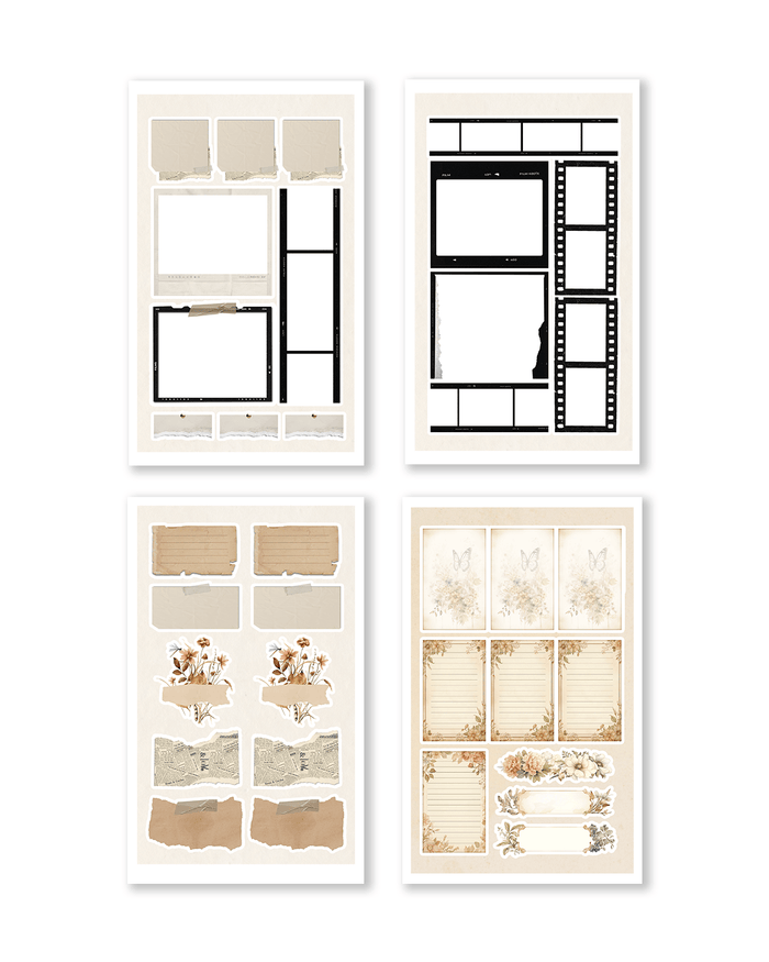 Rongrong | Junk Journaling Sticker Book