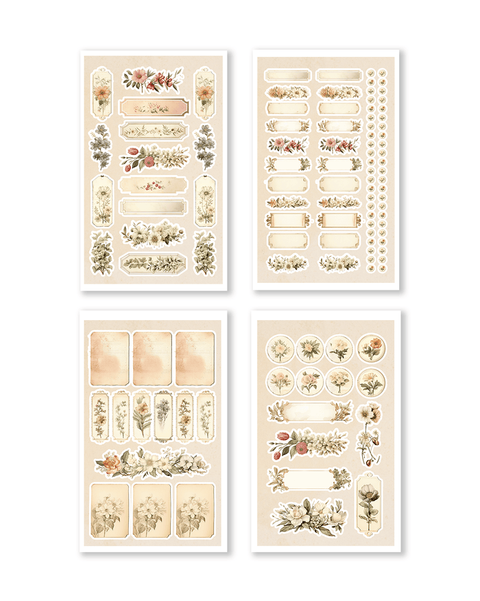 Rongrong | Junk Journaling Sticker Book