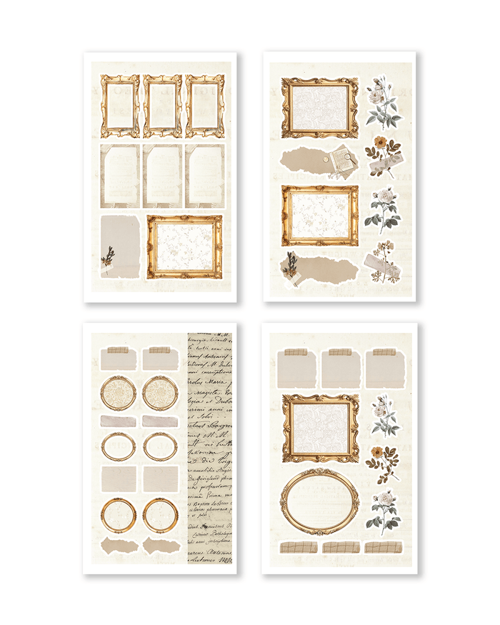 Rongrong | Junk Journaling Sticker Book