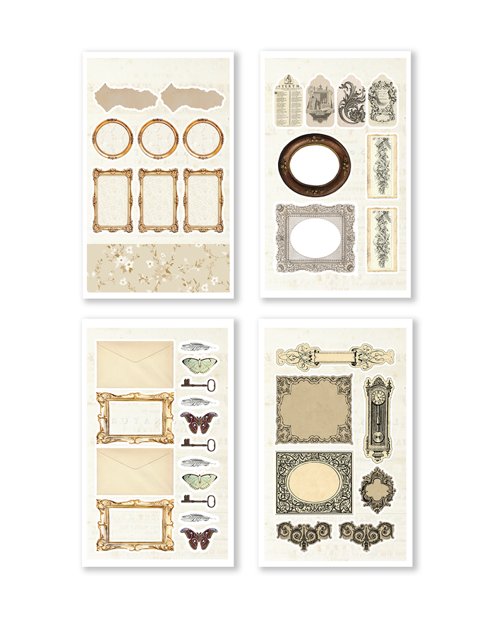 Rongrong | Junk Journaling Sticker Book