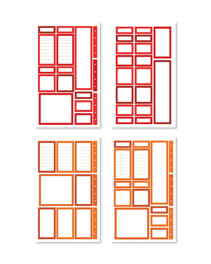 RongRong | Rainbow Planner Sticker Book