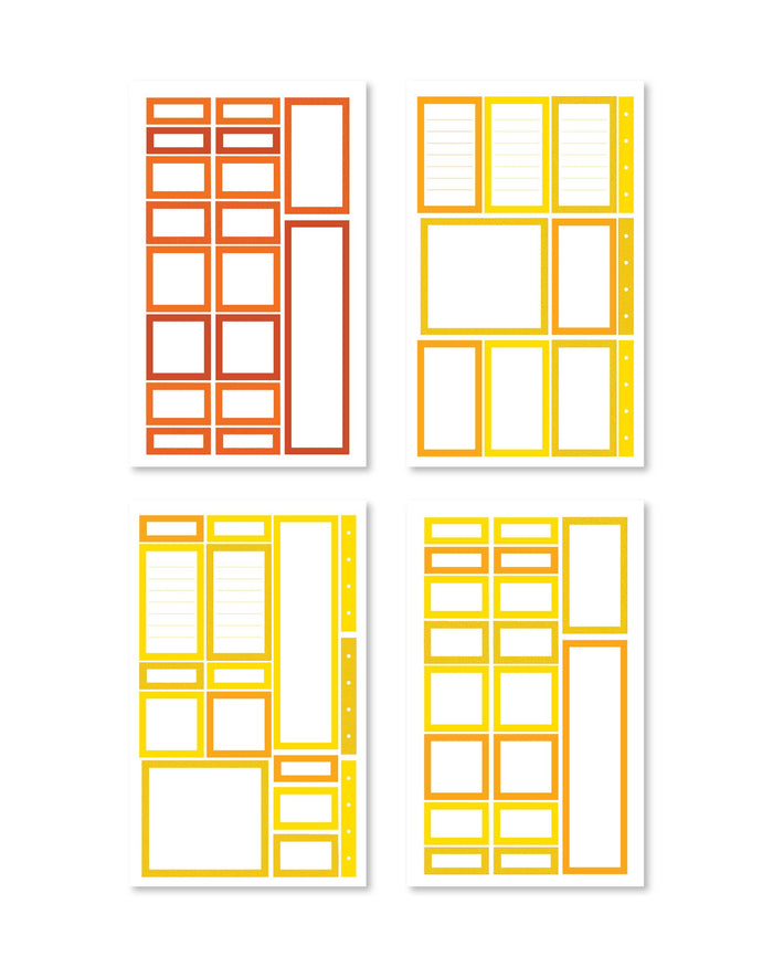 RongRong | Rainbow Planner Sticker Book
