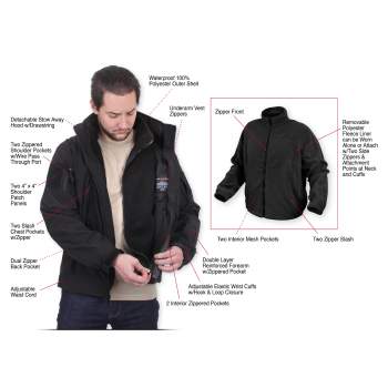Rothco 3-in-1 Spec Ops Soft Shell Jacket