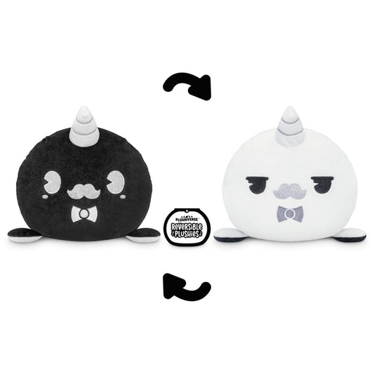 Rubberhose Dapper Narwhal 6" Reversible Plushie