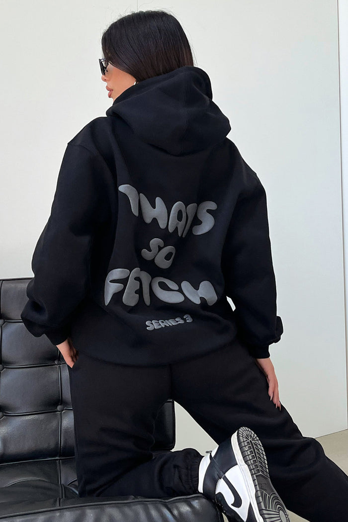 Series 3 Hoodie - Black