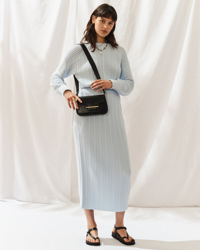 Sienne Skirt | Powder Blue