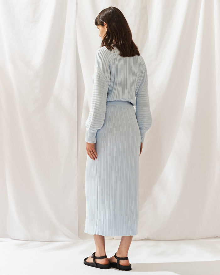 Sienne Skirt | Powder Blue
