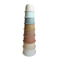 Silicone Teether Stacker Cups