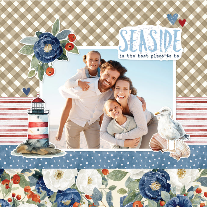 Simple Stories | Simple Vintage Sand & Sea - Floral Bits & Pieces