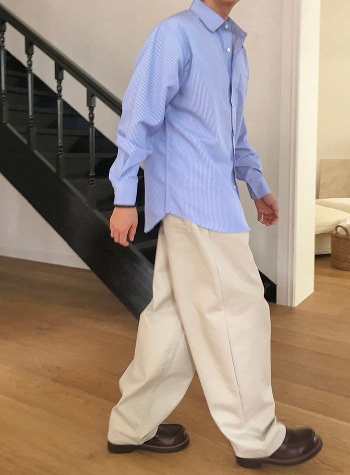 Skyline Stripe Relax Shirt