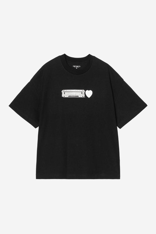 S/S Deconstructed Label T-Shirt