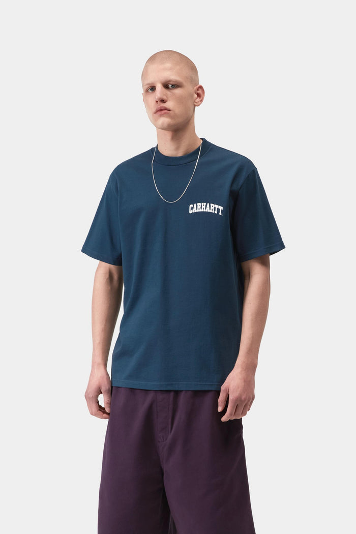 S/S University Script T-Shirt