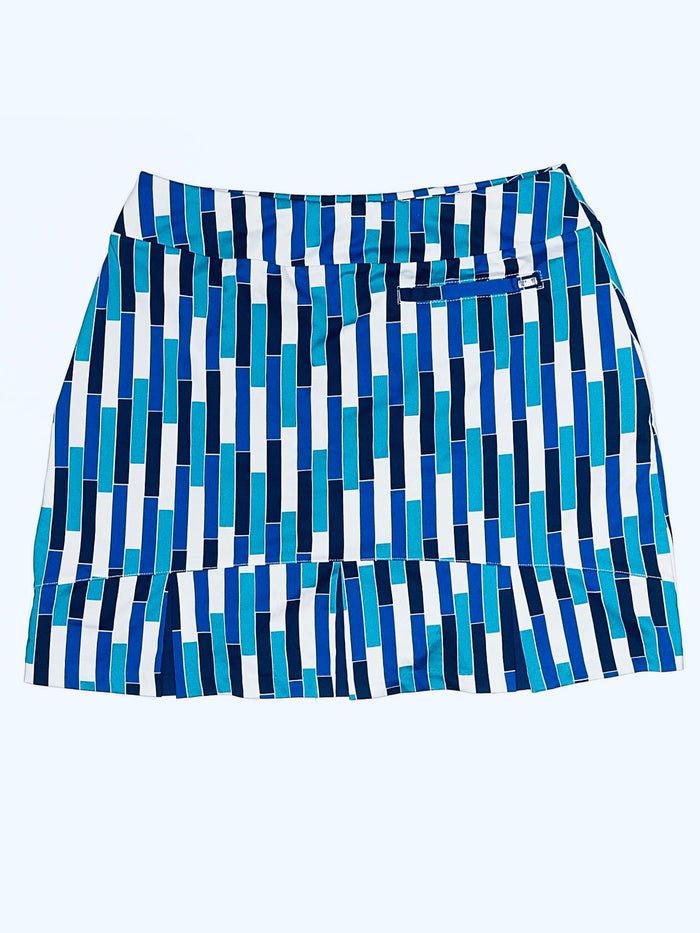 Tail Activewear Blue Geo Print Golf Skort Size S MSP$90