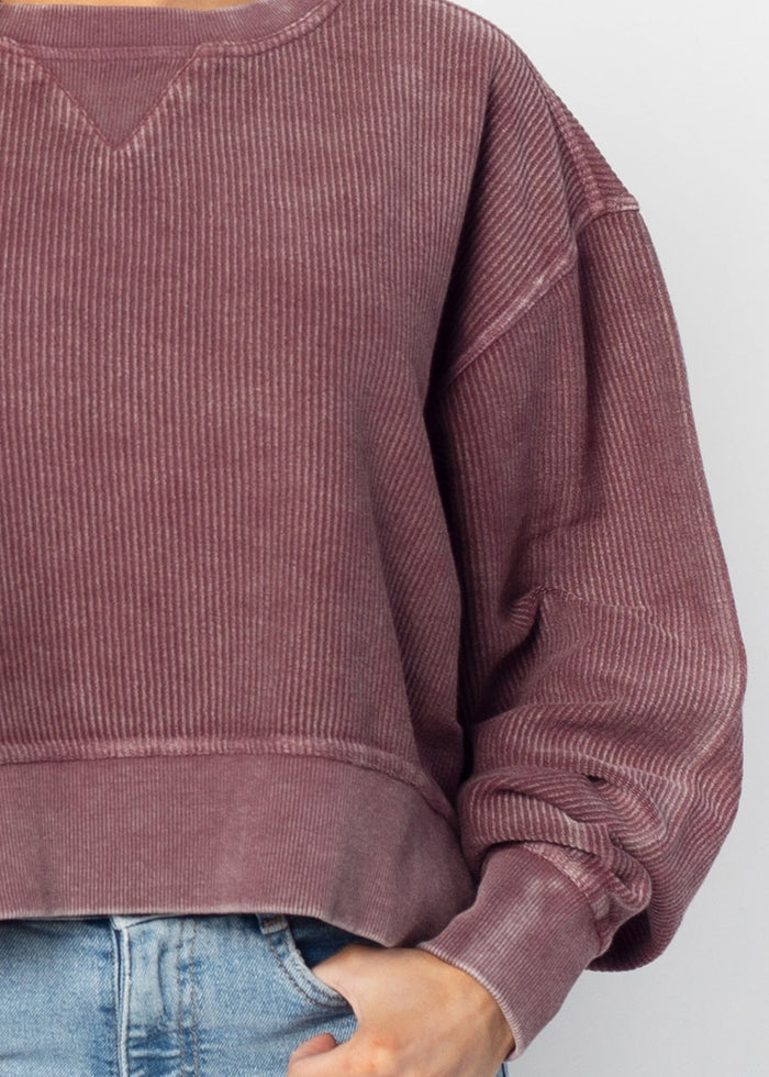 Texas A&M Aggies Women's Kickoff Corded Boxy Pullover