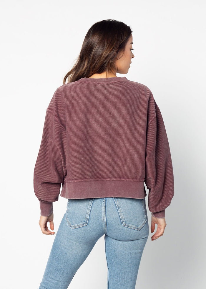 Texas A&M Aggies Women's Kickoff Corded Boxy Pullover