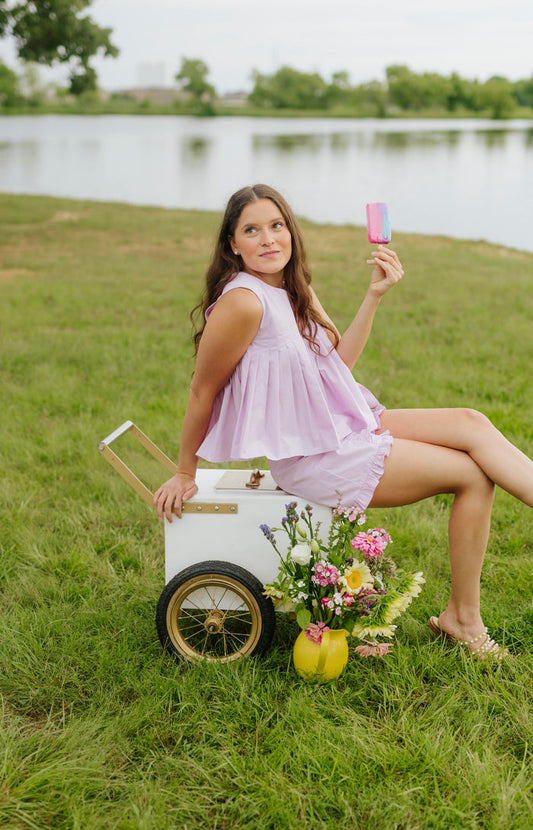 The Lavender Breeze Top