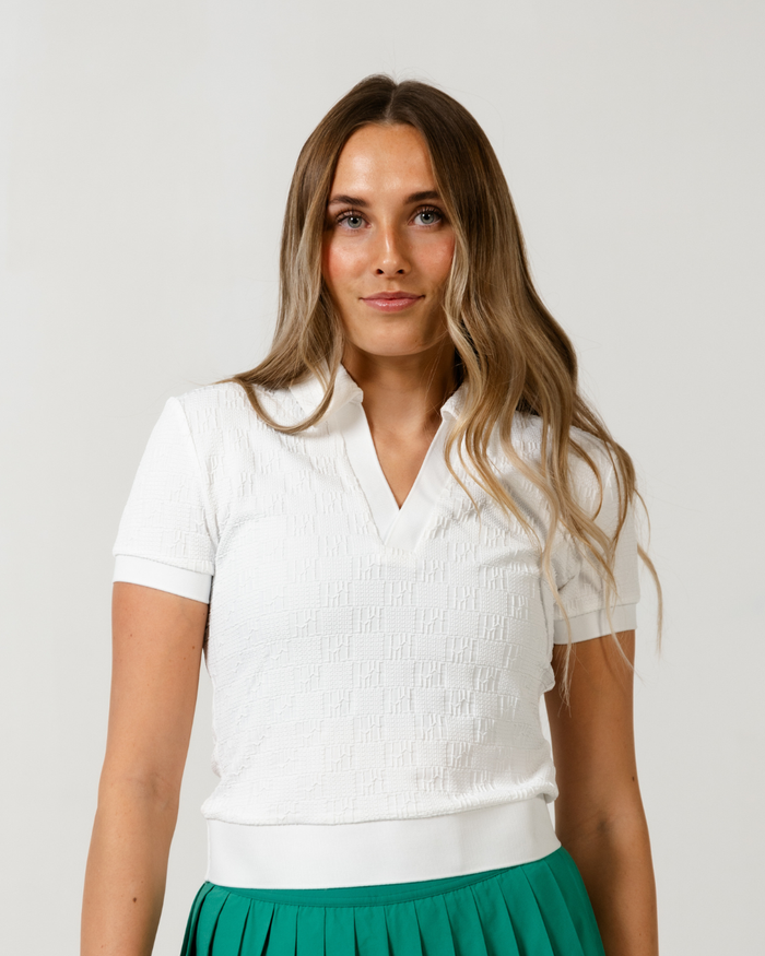 Titan Womens Polo White