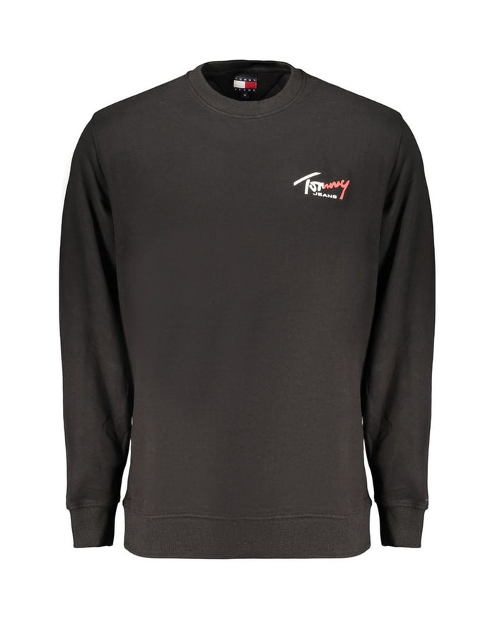 Tommy Hilfiger Black Cotton Men's Sweatshirt