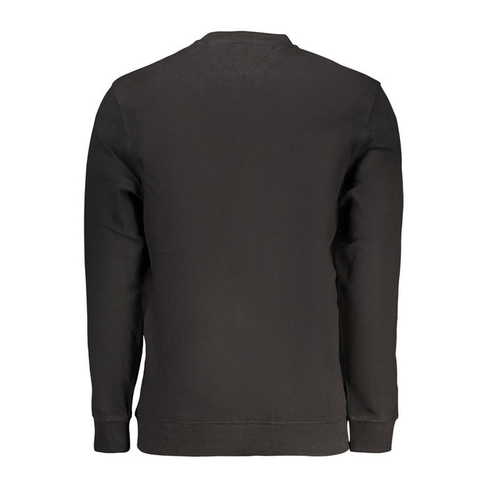 Tommy Hilfiger Black Cotton Men's Sweatshirt