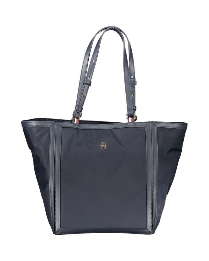 Tommy Hilfiger Blue Polyester Women Handbag