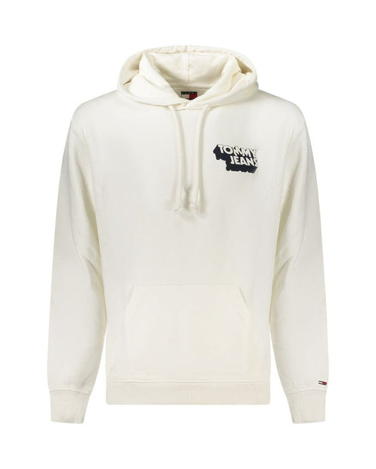 Tommy Hilfiger White Cotton Men's Sweatshirt